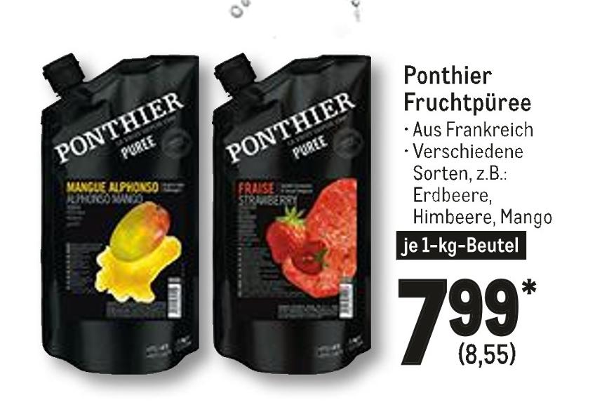 Metro Crailsheim - Fruchtpüree Fruchtpüree Angebot bei Metro Crailsheim im Prospekt Gastro-Journal