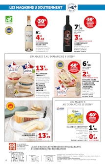 Promotion Serviettes Hygiéniques dans le prospectus Super U, valable du 03/06/2025 au 15/06/2025 Promo Serviettes Hygiéniques dans le catalogue Super U du moment à la page 16