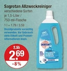 Allzweckreiniger von Sagrotan im aktuellen V-Markt Prospekt für 2,69 €