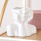 Vase visage en promo chez B&M Bordeaux à 7,99 €