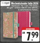 Wochenkalender Jolie 2026 Angebote von Sigel bei E center Willich für 7,99 €