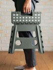 Tabouret pliable rouge - FRANDIS en promo chez Norma Nancy à 9,99 €