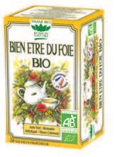 Tisane bien-être du foie - NaturéO à Bois-Colombes Tisane bien-être du foie en promo chez NaturéO Bois-Colombes à 3,69 €