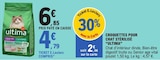 Croquettes pour chat stérilisé - ULTIMA à 4,79 € dans le catalogue E.Leclerc
