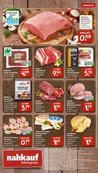 Fleisch im aktuellen nahkauf Prospekt (Karlsruhe) Fleisch im nahkauf Prospekt "nichts liegt näher" mit 8 Seiten (Karlsruhe)