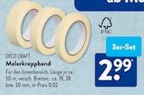 Malerkreppband von DECO CRAFT im aktuellen ALDI SÜD Prospekt für 2,99 €