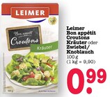 Aktuelle Knoblauch Angebote bei E center in Frankfurt (Main) Aktuelles Bon appétit Croutons Kräuter Angebot bei E center in Frankfurt (Main) ab 0,99 €