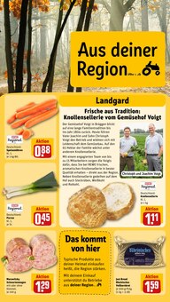 Sellerie im REWE Prospekt "Dein Markt" mit 32 Seiten (Duisburg)