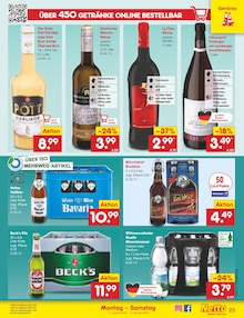 Wasser im Netto Marken-Discount Prospekt "Aktuelle Angebote" mit 54 Seiten (Freiburg (Breisgau))