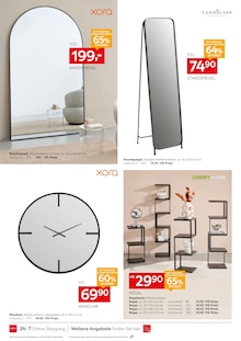 Wanduhr im XXXLutz Möbelhäuser Prospekt "Aufbewahrung, Stauraum & Dekoration!" mit 16 Seiten (Wuppertal)