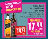 Aktuelles Black Label Blended Scotch Whisky Angebot bei Marktkauf in Nürnberg ab 17,99 €