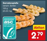 Aktuelles Garnelenspieße Angebot bei Netto Marken-Discount in Trier ab 2,79 €