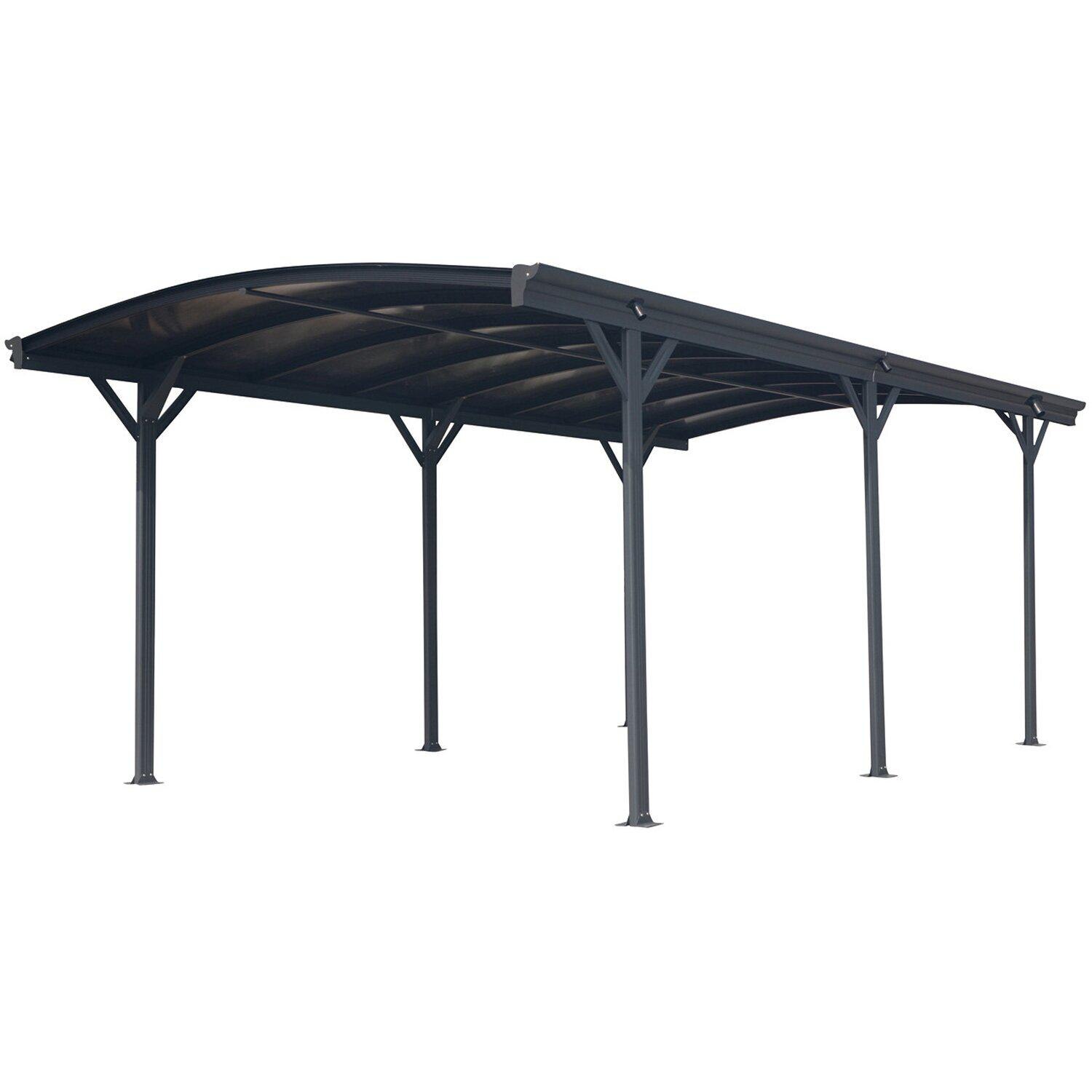 OBI Müllheim - Einzelcarport 300 cm x 505 cm Einzelcarport 300 cm x 505 cm Angebot bei OBI Müllheim im Prospekt ORDNUNG IM GARTEN