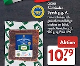 Südtiroler Speck g. g. A. Angebote von Cucina bei ALDI SÜD Pforzheim für 10,79 €