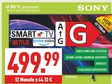4K UHD TV im Angebot bei Marktkauf in Münster 4K UHD TV Angebote von SONY bei Marktkauf Münster für 499,99 €
