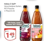 PLUS Eisen im Angebot bei GLOBUS in Pirmasens PLUS Eisen Angebote von hohes C bei GLOBUS Pirmasens für 1,49 €