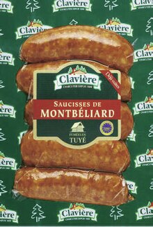 Saucisses de Montbéliard cuites IGP - Géant Casino à Nice Saucisses de Montbéliard cuites IGP en promo chez Géant Casino Nice à 5,80 €