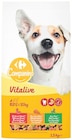 Le 2ème à -30% sur les croquettes pour chien de moins de 10 kg en sac 1.5 kg CARREFOUR COMPANINO - CARREFOUR COMPANINO dans le catalogue Supermarchés Match
