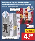 Damen oder Herren Sneakersocken im Angebot bei Netto Marken-Discount in Lutherstadt Wittenberg Damen oder Herren Sneakersocken Angebote bei Netto Marken-Discount Lutherstadt Wittenberg für 4,99 €