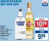 Absolut Vodka, Tabasco Vodka oder Havana Club Original 3 Years oder Añejo Especial im Angebot bei famila Nordost in Neustadt Absolut Vodka, Tabasco Vodka oder Havana Club Original 3 Years oder Añejo Especial Angebote bei famila Nordost Neustadt für 9,99 €