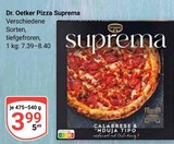 Pizza Suprema Angebote von Dr. Oetker bei GLOBUS Castrop-Rauxel für 3,99 €
