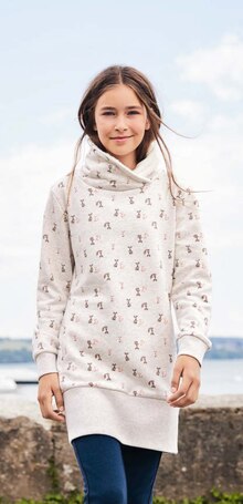 Ernstings family Frankfurt - Sweatkleid Sweatkleid Angebot bei Ernstings family Frankfurt im Prospekt "Herbst-Klopfen."