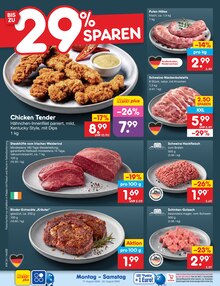 Steak im Netto Marken-Discount Prospekt "Aktuelle Angebote" mit 70 Seiten (Hannover)