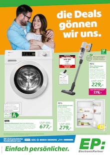 Kühlschrank im aktuellen EP: Prospekt (Mannheim) Kühlschrank im EP: Prospekt "die Deals gönnen wir uns." mit 12 Seiten (Mannheim)