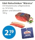 Edel-Rohschinken Würzica bei V-Markt im München Prospekt für 2,19 €
