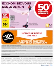 Aspirateur Balai Angebote im Prospekt "LA RENTRÉE DE TOUS LES RECORDS" von Carrefour auf Seite 2