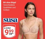 BH ohne Bügel im Angebot bei GLOBUS in Rüsselsheim BH ohne Bügel Angebote von susa bei GLOBUS Rüsselsheim für 9,99 €