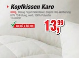 Kopfkissen Karo Angebote bei Die Möbelfundgrube Pirmasens für 13,99 €
