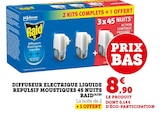 Bi1 Imphy - Promo Diffuseur Électrique Liquide Répulsif Moustiques 45 Nuits (A)(B) Promo Diffuseur Électrique Liquide Répulsif Moustiques 45 Nuits (A)(B) à 8,90 € dans le catalogue Bi1 à Imphy