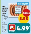 Wiener Würstchen XXL im Angebot bei Penny in Nürnberg Wiener Würstchen XXL Angebote von Thalheimer bei Penny Nürnberg für 4,99 €