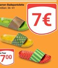 Damen-Badepantoletten Grün im Angebot bei GLOBUS in Leipzig Damen-Badepantoletten Grün Angebote bei GLOBUS Leipzig für 7,00 €