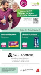 mea - meine apotheke Prospekt für Hamburg: "Unsere April-Angebote", 4 Seiten, 01.04.2026 - 30.04.2026