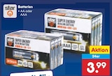Super Energy AA Batterien Angebote von Star bei Netto Marken-Discount Gera für 3,99 €