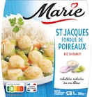 St Jacques Fondue de Poireaux - MARIE dans le catalogue Colruyt