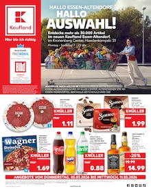 Cola im Kaufland Prospekt "Aktuelle Angebote" mit 64 Seiten (Essen)