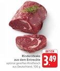 Aktuelles Rindersteaks aus dem Entrecôte Angebot bei E center in Reutlingen ab 3,49 €