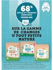 68% sur le 2ème produit identique versés sur ma carte u sur la gamme de changes U Tout Petits dans le catalogue Super U