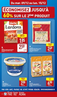 Promotion Dessert dans le prospectus Aldi, valable du 16/12/2025 au 22/12/2025 Promo Dessert dans le catalogue Aldi du moment à la page 6