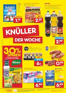 Netto Marken-Discount Prospekt der Woche "Aktuelle Angebote" Seite 2, 04.08.2025 bis 09.08.2025 für Saalfeld Aktueller Netto Marken-Discount Prospekt "Aktuelle Angebote" Seite 2 von 61 Seiten für Saalfeld