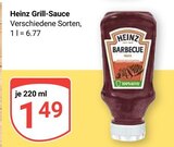 Aktuelles Grill-Sauce Angebot bei GLOBUS in Mannheim ab 1,49 €
