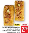 Lachs-Zitronengras-Filets bei E center im Trier Prospekt für 2,79 €