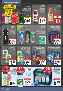 Coca Cola im EDEKA Prospekt "Aktuelle Angebote" mit 24 Seiten (Rheda-Wiedenbrück)