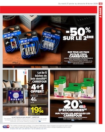 Prix et réduction Ampoule dans le prospectus Carrefour Market en cours Offre Ampoule dans le catalogue Carrefour Market du moment à la page 45