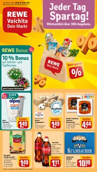 Aktueller REWE Prospekt für Erlangen mit  Seiten