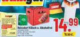 Reissdorf Kölsch o. Alkoholfrei bei Trinkgut im Schleiden Prospekt für 4,79 €