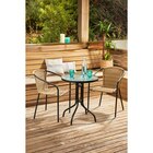 Table de balcon Naples - HYBA en promo chez Carrefour Market Courbevoie à 24,99 €